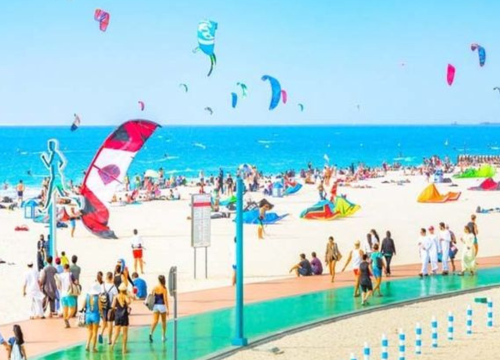 Family Day Out: Fun and Games at Kite Beach Dubai