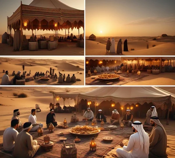 Iftar Buffet at Dubai Desert Safari